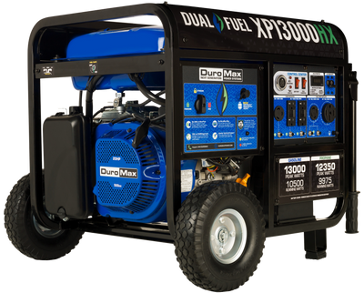 DuroMax XP13000HX 10500W/13000W Dual Fuel CO Alert Electric Start Generator New